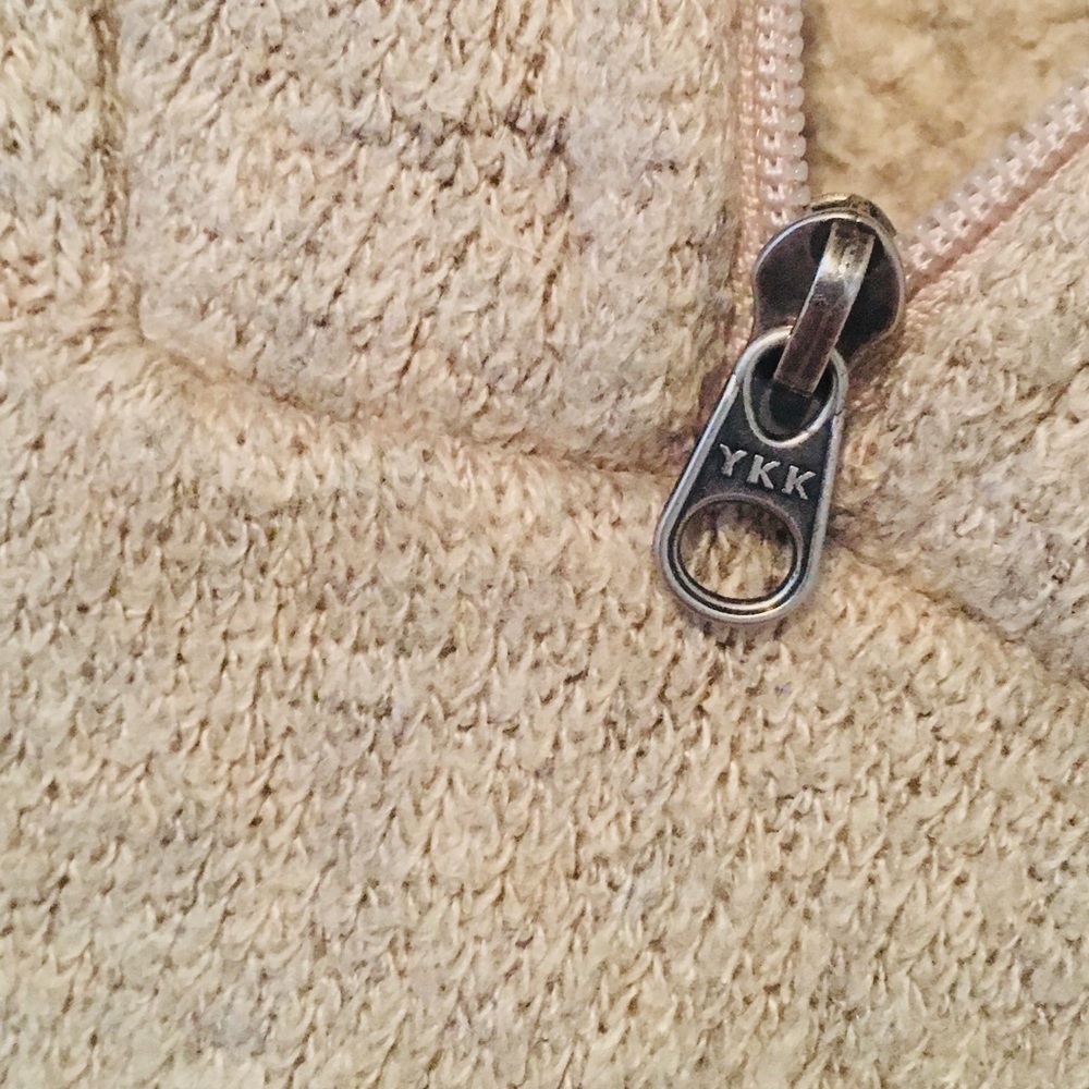 KUHL Large Europa Cozy Outdoor Adventure 1/4 Zip Sweatshirt Sweater Tan EUC - Picture 7 of 8